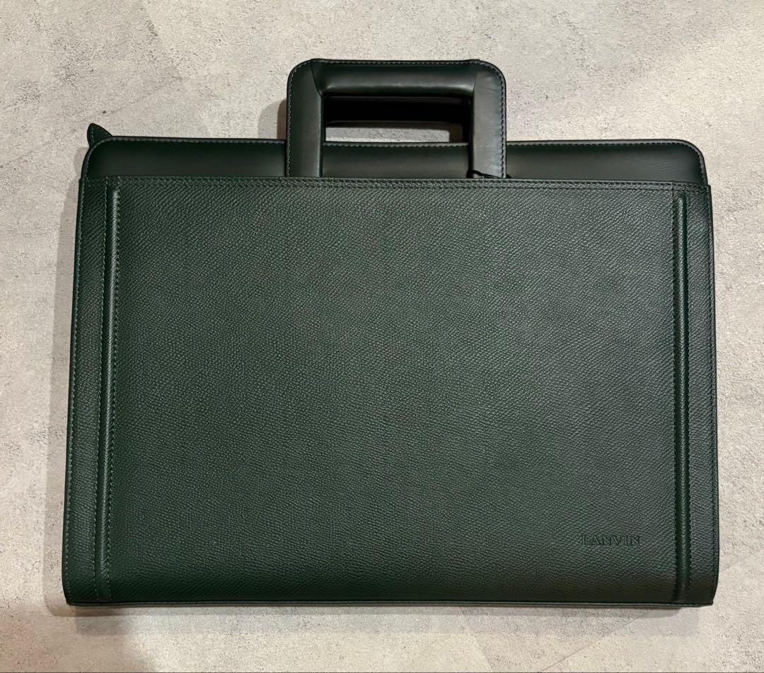 専用！タグ付未使用品 LANVIN PARIS ランバン 本革ブリーフケース