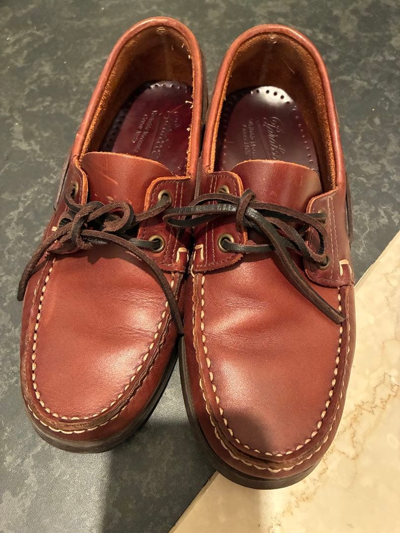 パラブーツ　BARTH マリン　UK6.5