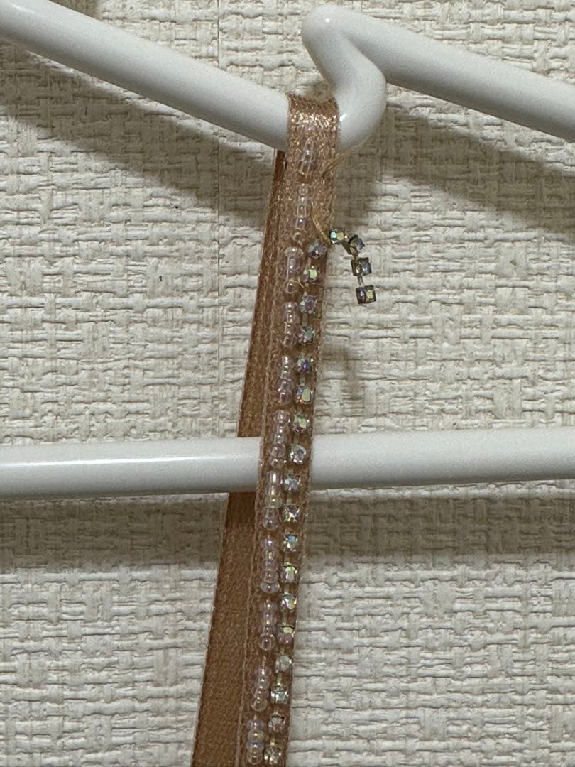 AngelR エンジェルアール 赤 ビジュー タイト キャバドレス S 美品