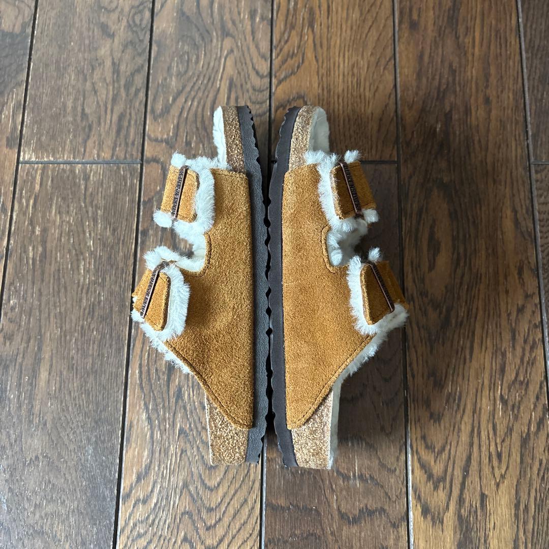 美品　ビルケンシュトック　37 ARIZONA SHEARLING