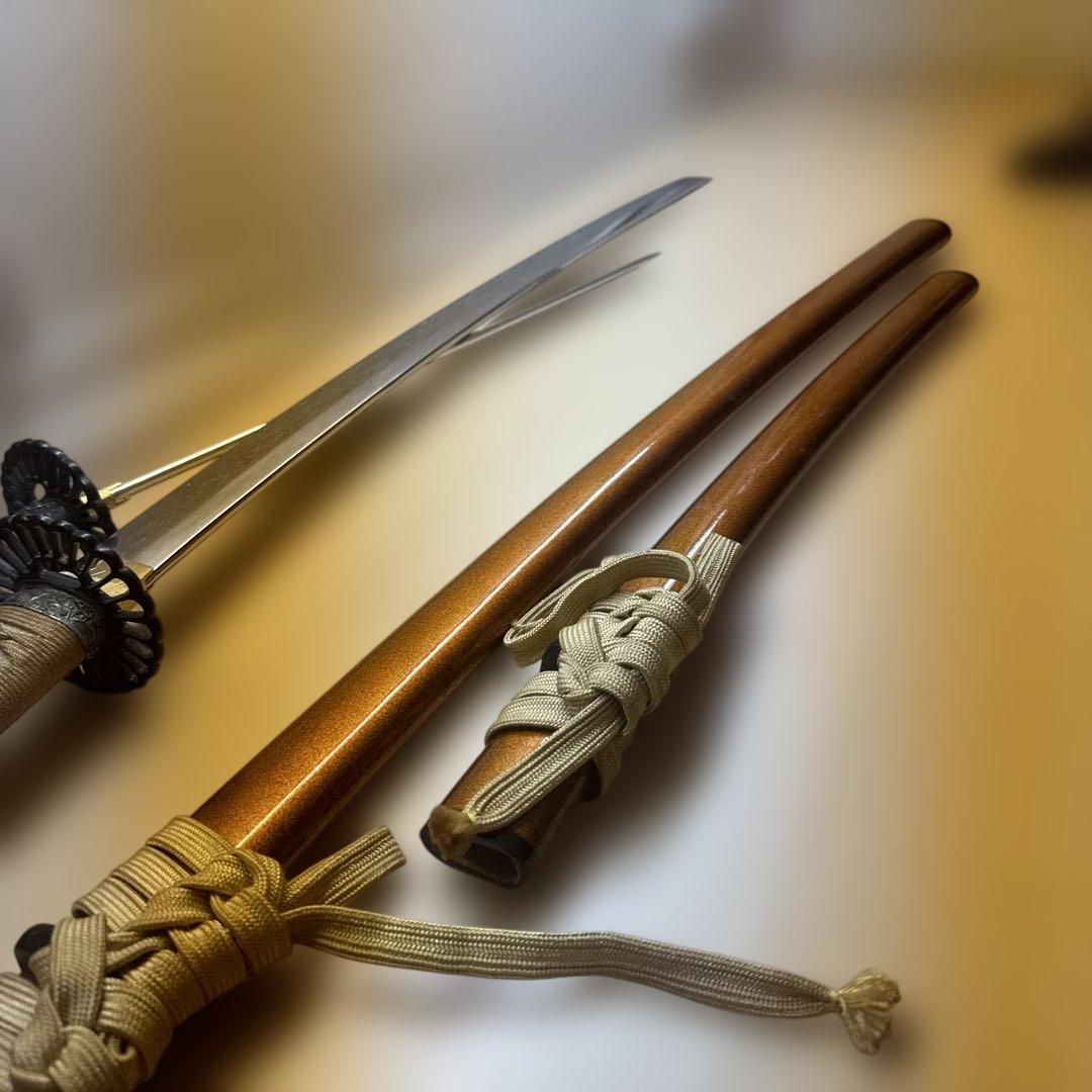 模造刀2本セット　　高岡銅器
