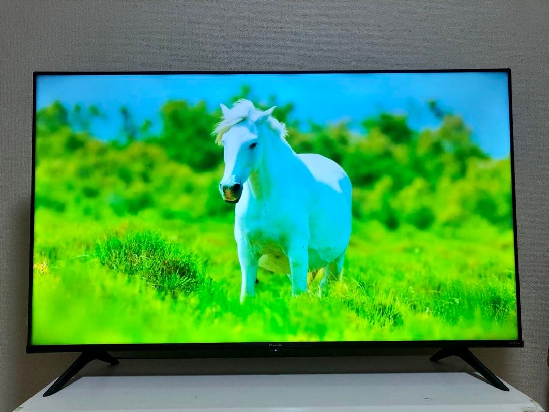 ハイセンス 50V型 液晶テレビ 4Kチューナー内蔵 50E6G 動画アプリ搭載