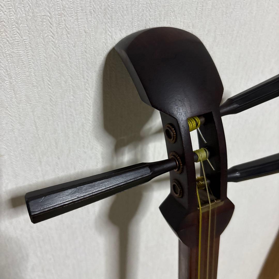 三味線 バチ　撥　弦　楽器　延べ棹　延棹
