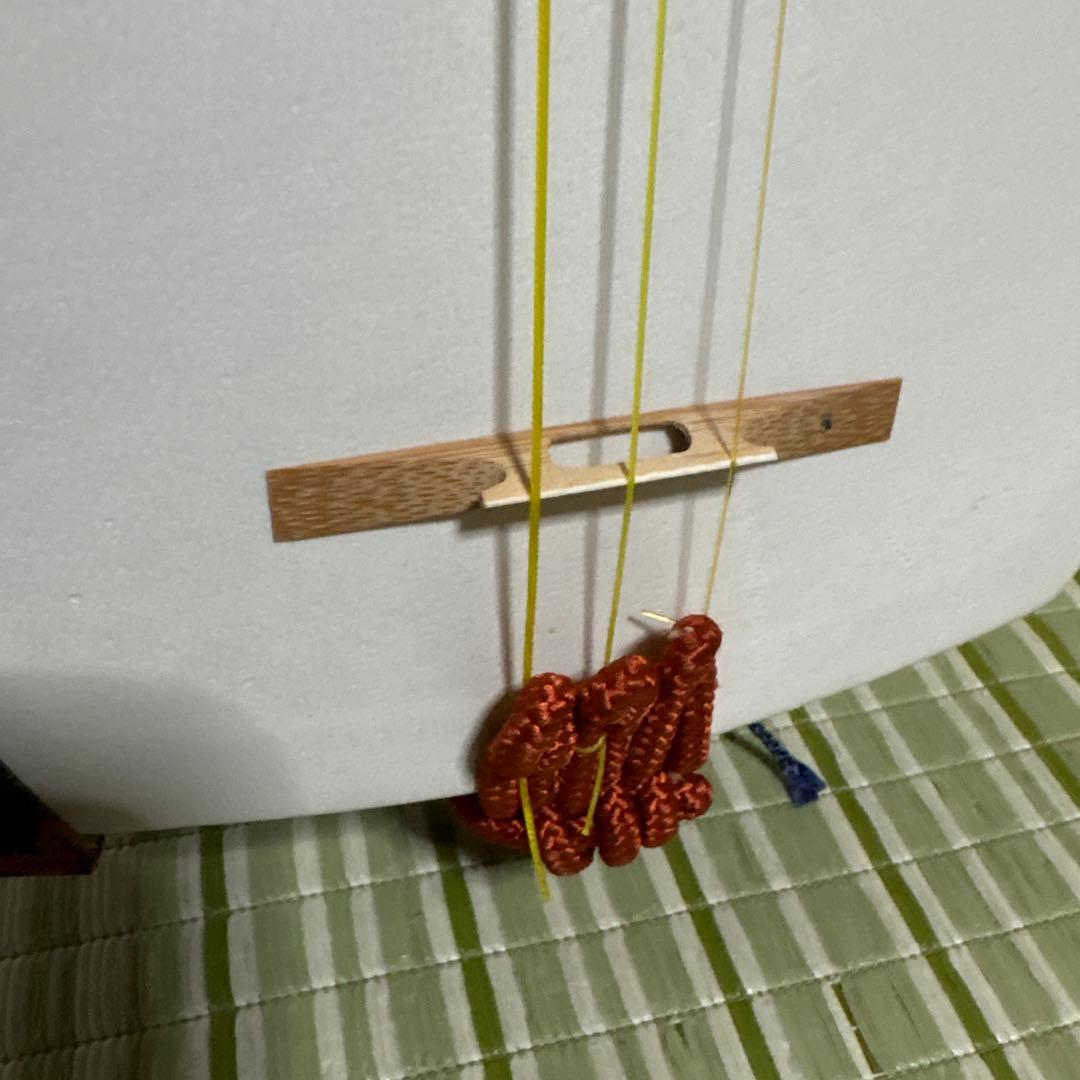 三味線 バチ　撥　弦　楽器　延べ棹　延棹