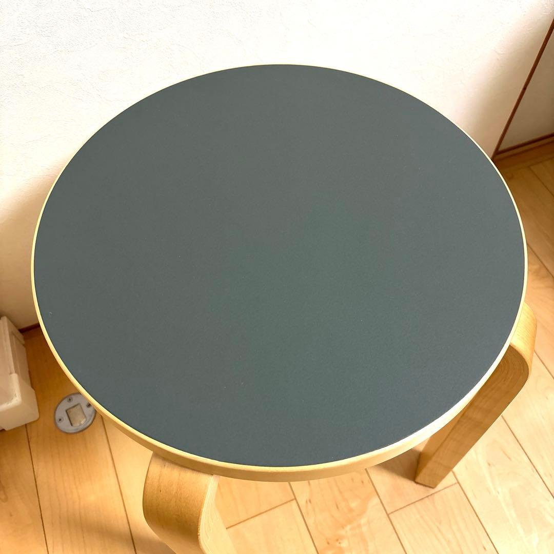 【廃盤色】スコープ別注 artek リノリウム スツール 4本脚E60 1脚