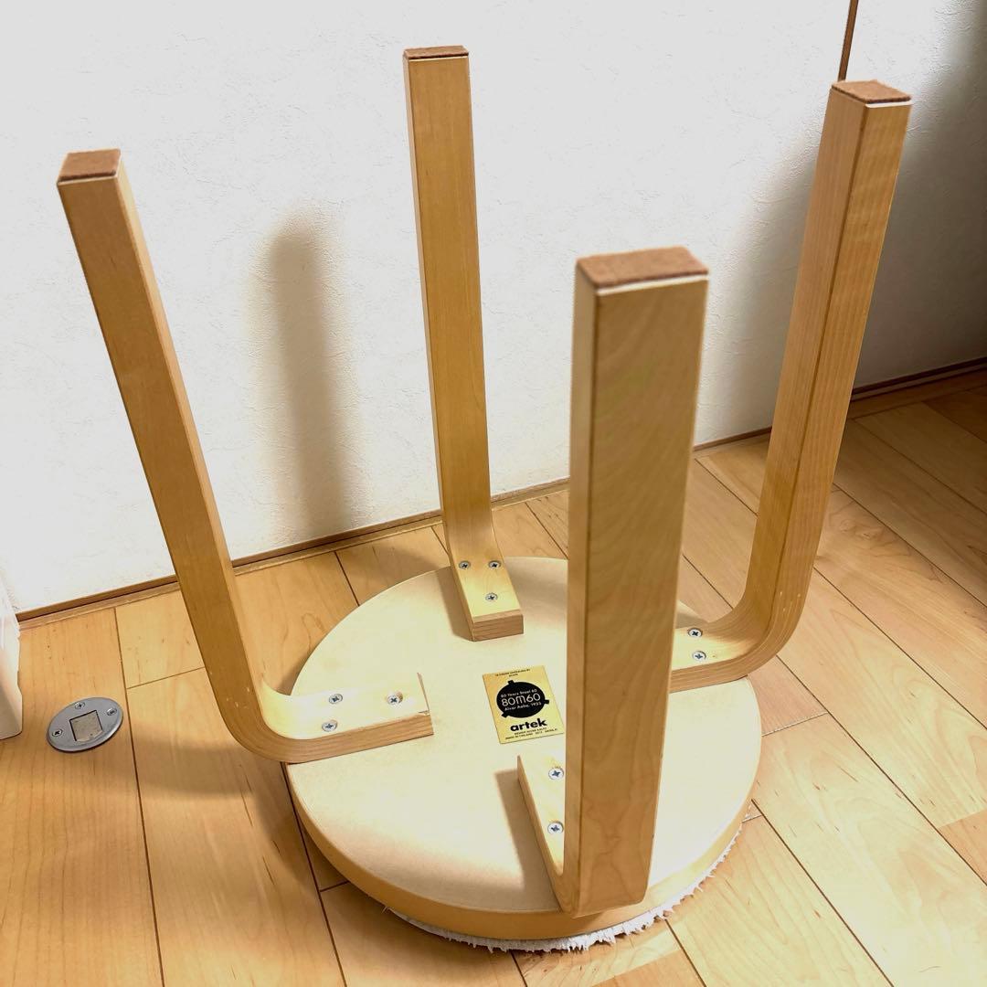 【廃盤色】スコープ別注 artek リノリウム スツール 4本脚E60 1脚