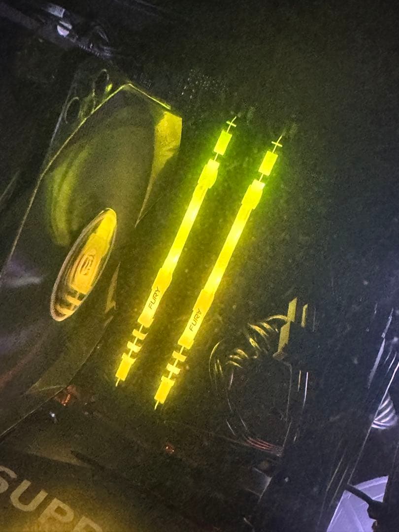 Kingston FURYBEAST DDR4 RGB 3600hz 2枚セット