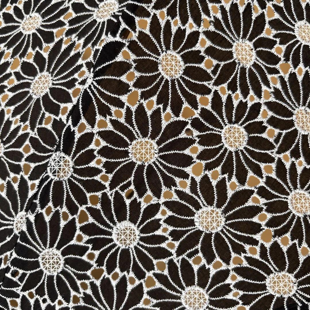 小宮商店　花柄レース折りたたみ日傘