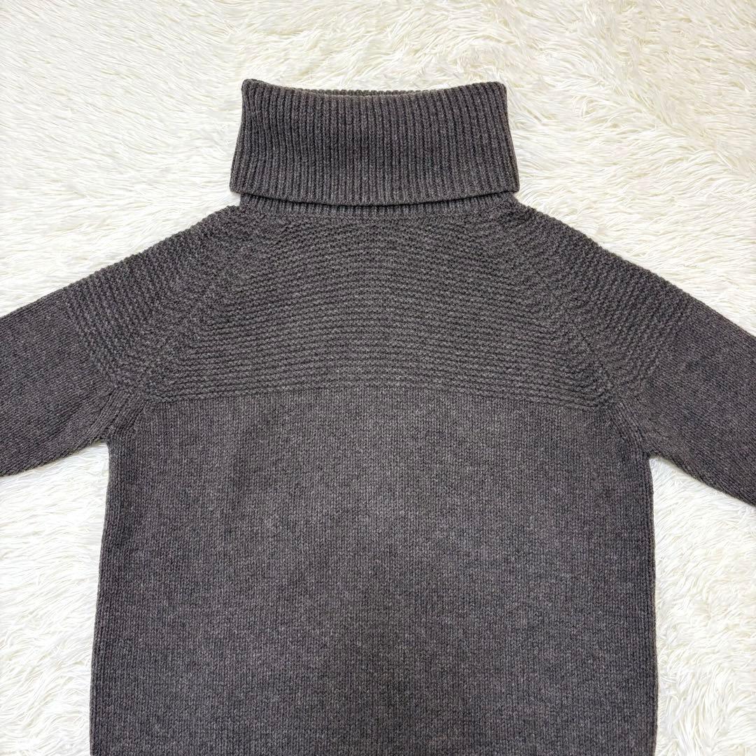 美品　TICCA ウール100％　ニットワンピース タートルネック　ティッカ