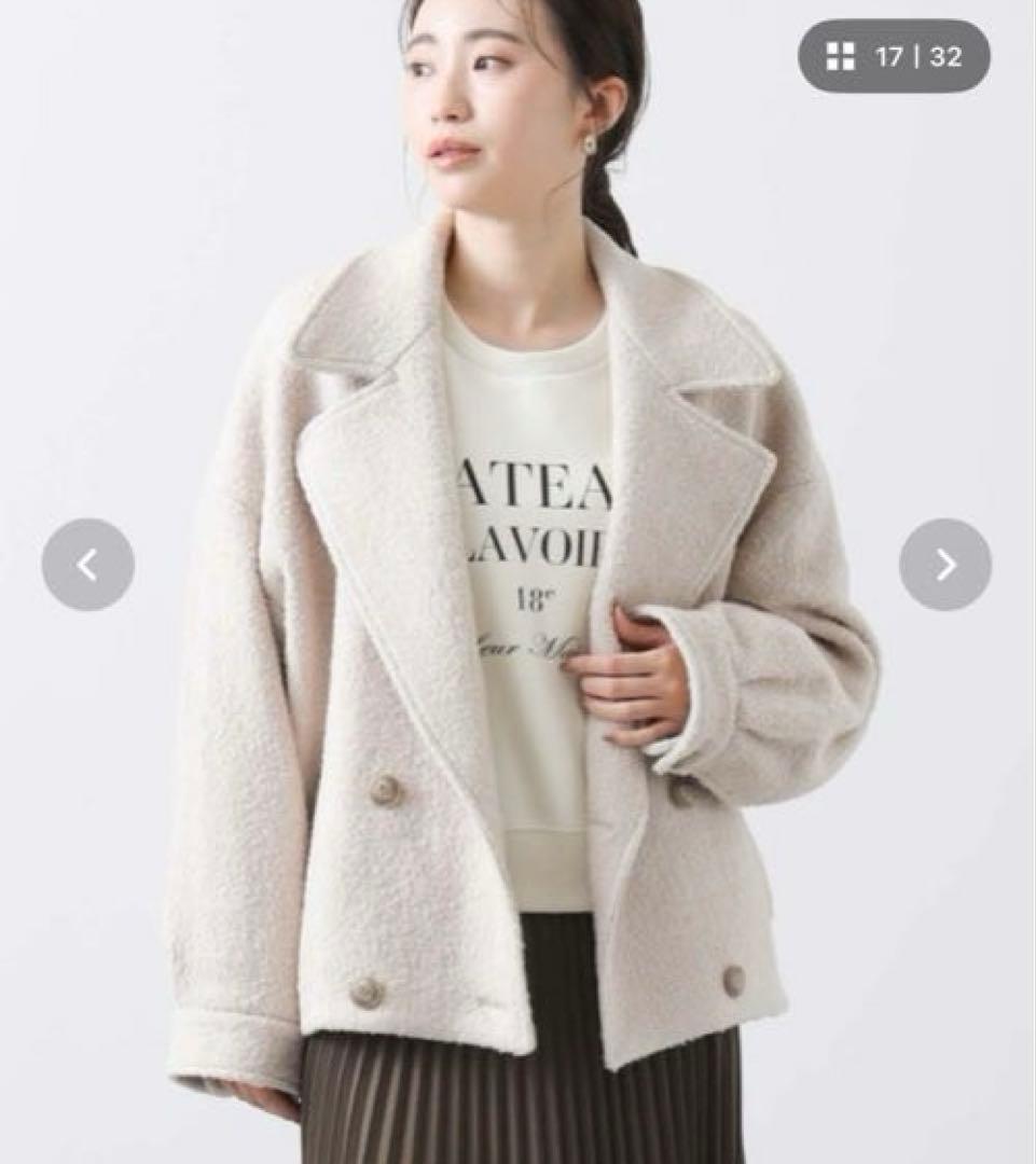 mii✨ ツィードショートＰコート　グレディ ブリリアン