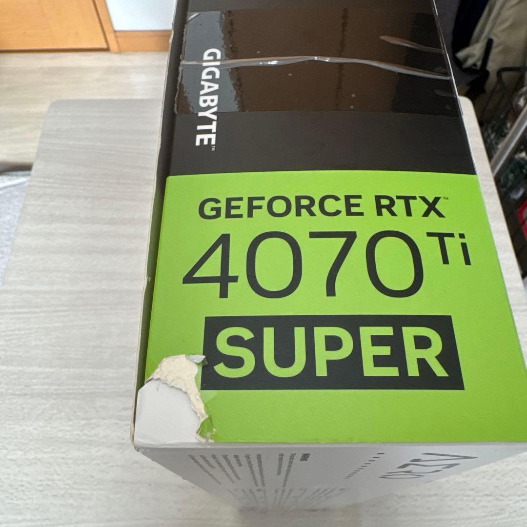 【美品】GIGABYTE RTX4070Ti SUPER AERO OCモデル
