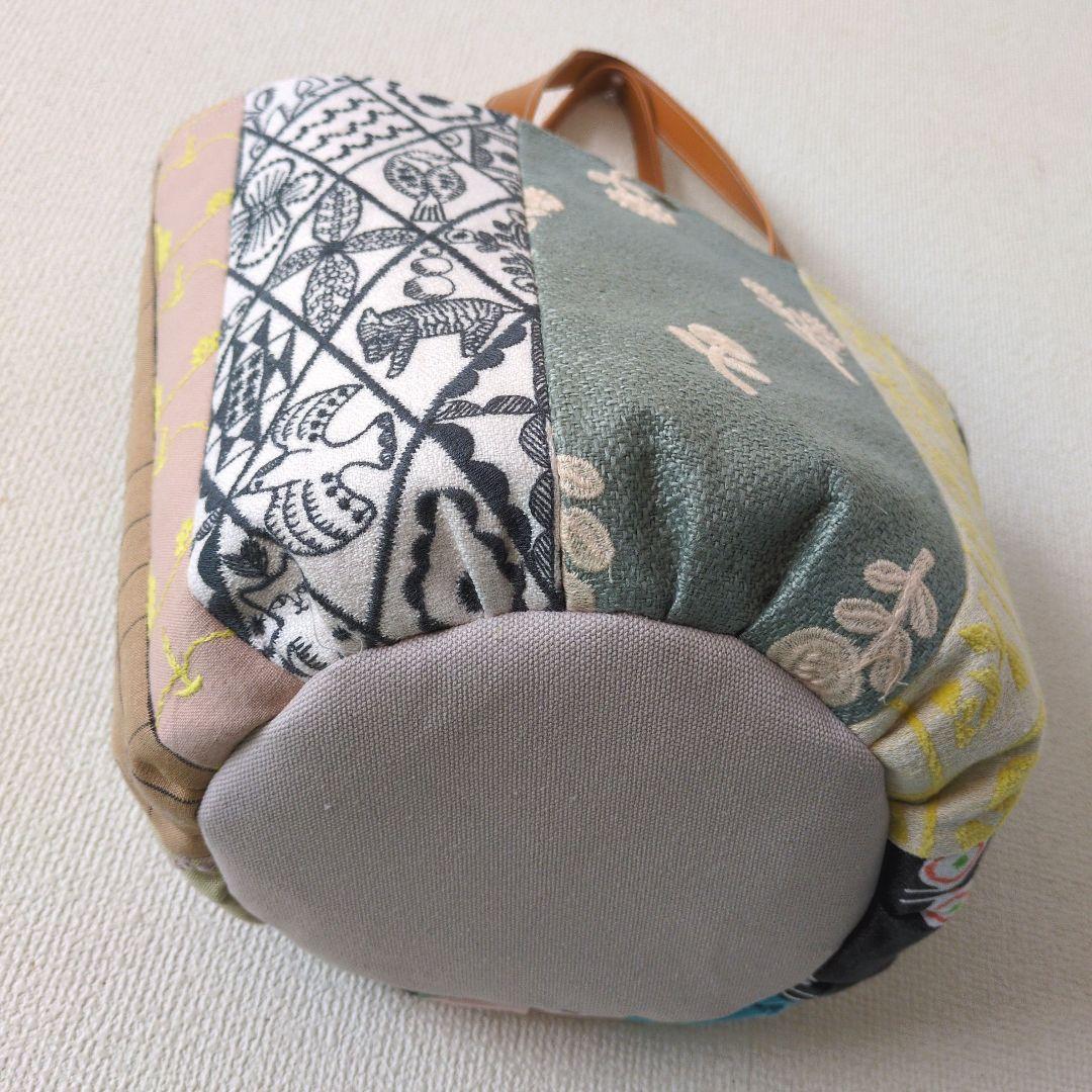 パッチワーク バケツバッグ＊ミナペルホネン