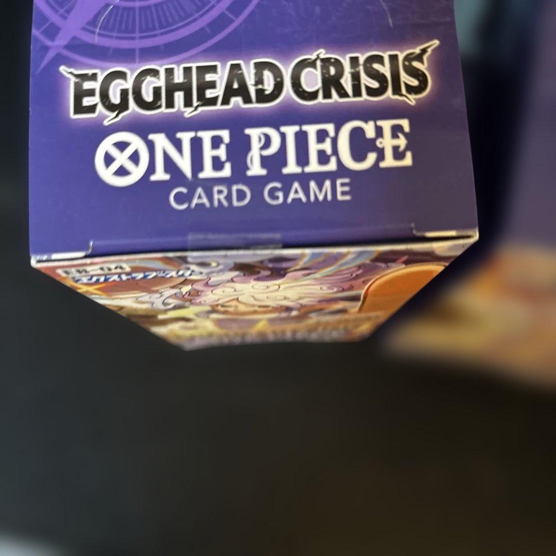 ワンピースカードEGGHEAD CRISIS エッグヘッド 3BOX テープ付き