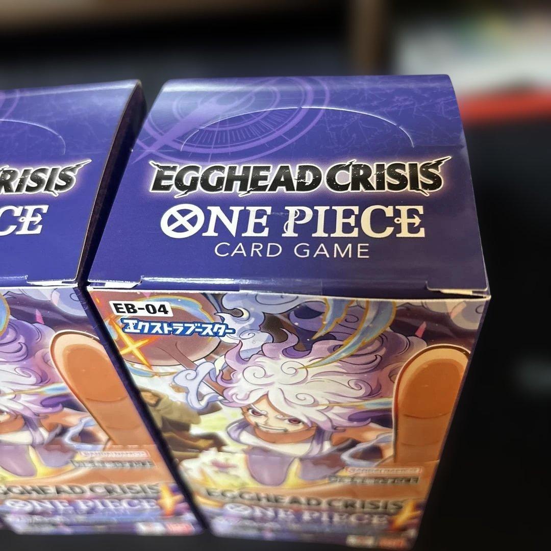 ワンピースカードEGGHEAD CRISIS エッグヘッド 3BOX テープ付き