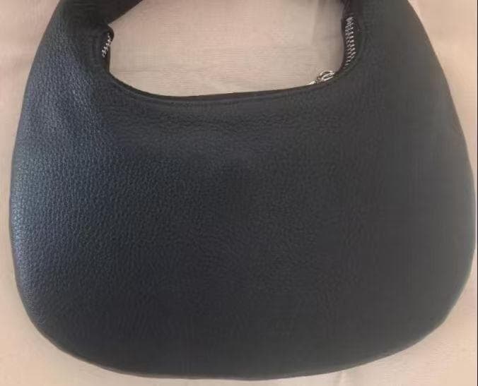 Aeta アエタ ラウンド ワンショルダー Sサイズ ハンドバッグ ブラック