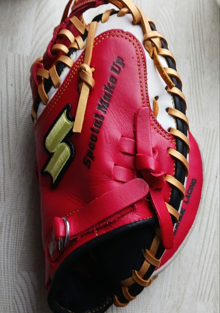 Special　Make Up 野球グローブ レザー野球グローブ　ボール×2付き