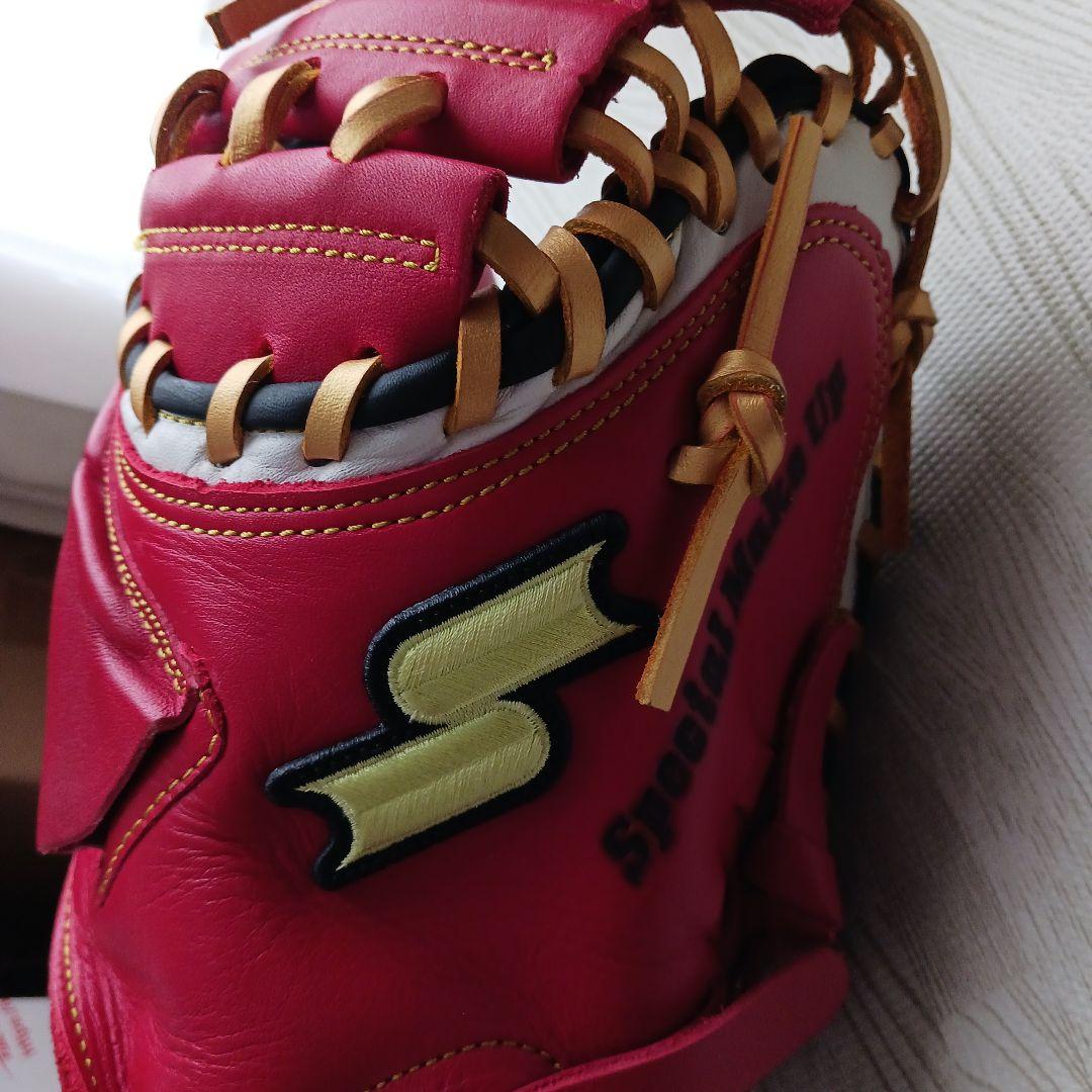 Special　Make Up 野球グローブ レザー野球グローブ　ボール×2付き