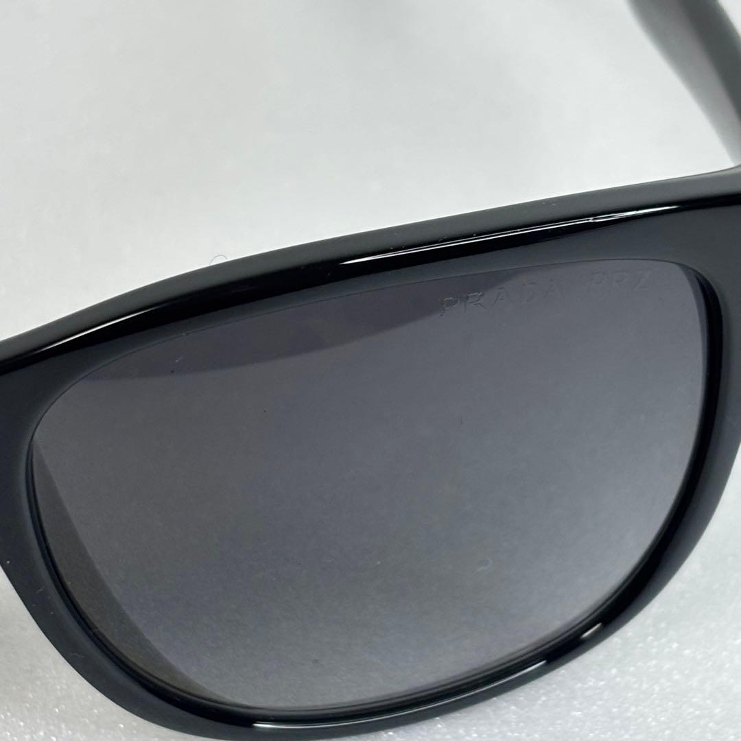 プラダ スポーツ ウェリントン サングラス アイウェア ブランド ロゴ ブラック
