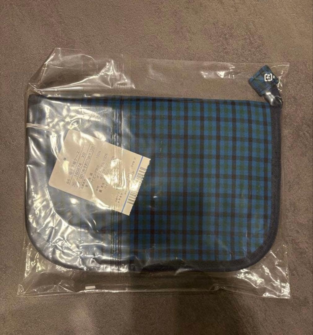 〈aya〉ファミリア　母子手帳ケース　青