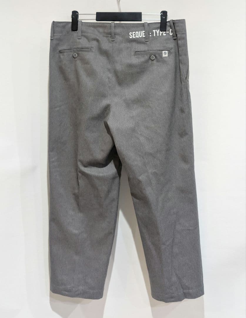 SEQUEL TWO TUCK PANTS TYPE-C ツータック パンツ