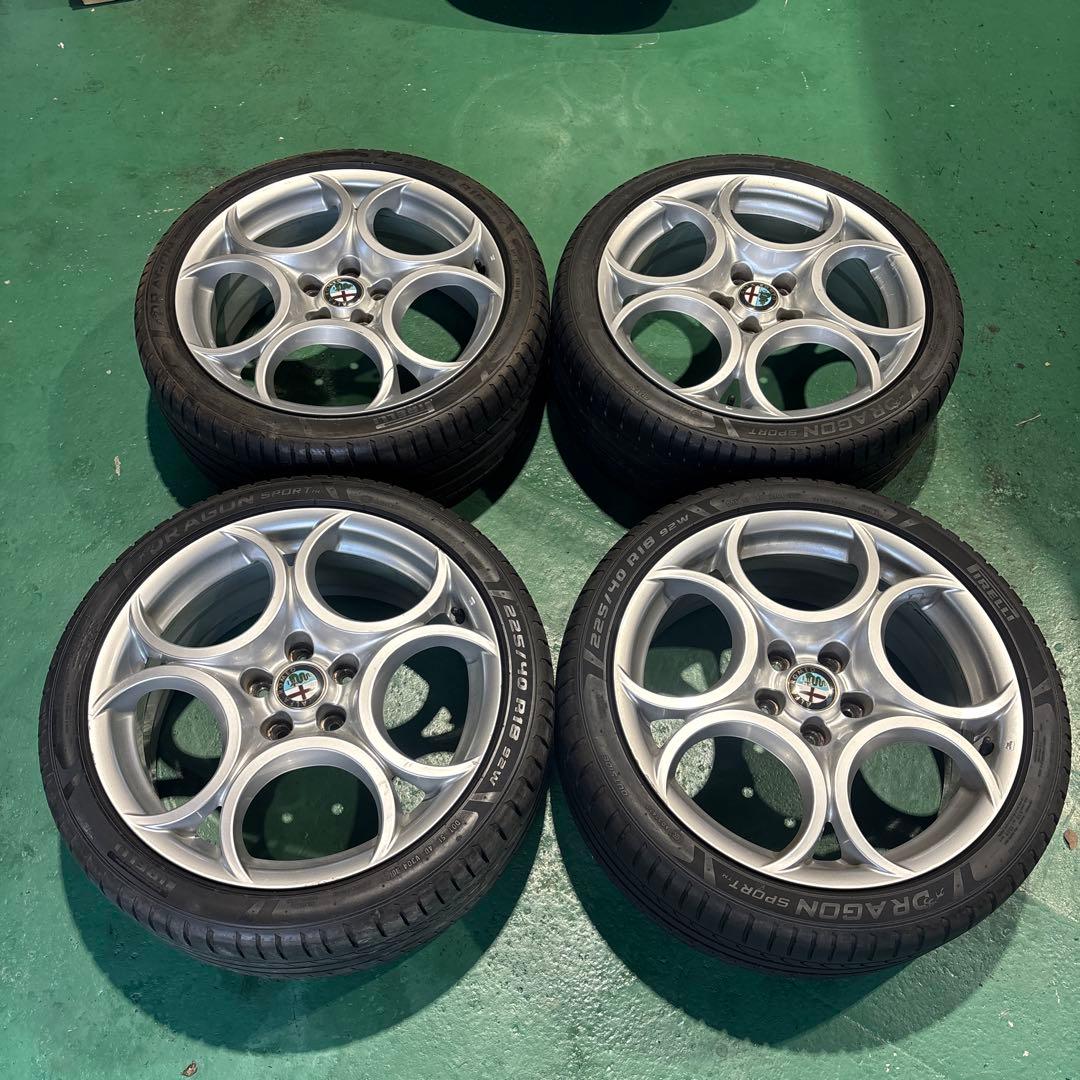 【売切！】アルファロメオ　ジュリエッタ　18インチ　アルミホイール