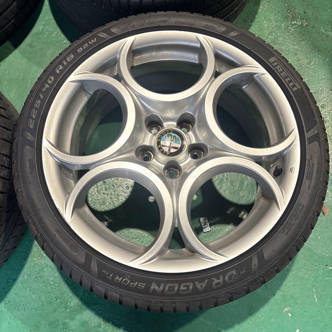 【売切！】アルファロメオ　ジュリエッタ　18インチ　アルミホイール