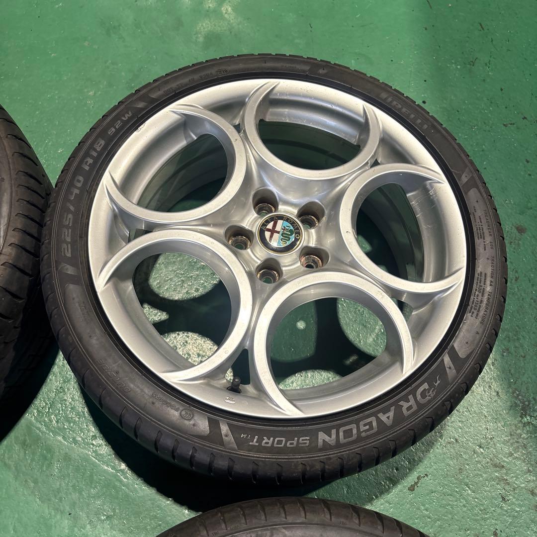 【売切！】アルファロメオ　ジュリエッタ　18インチ　アルミホイール