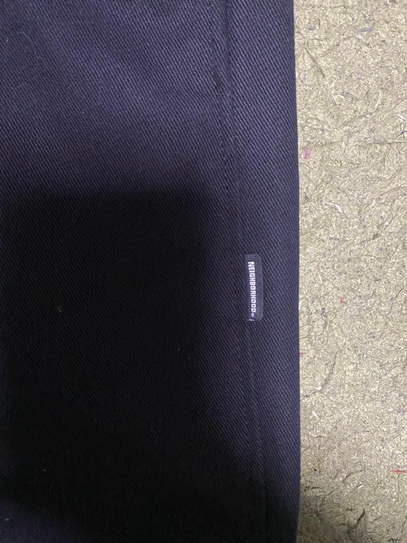 ネイバーフッド　チノパン　美品　ブラック