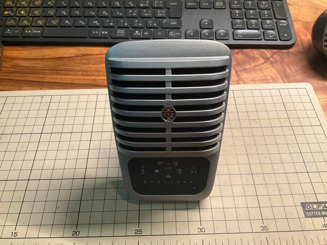 SHURE コンデンサーマイク シルバー　MV51