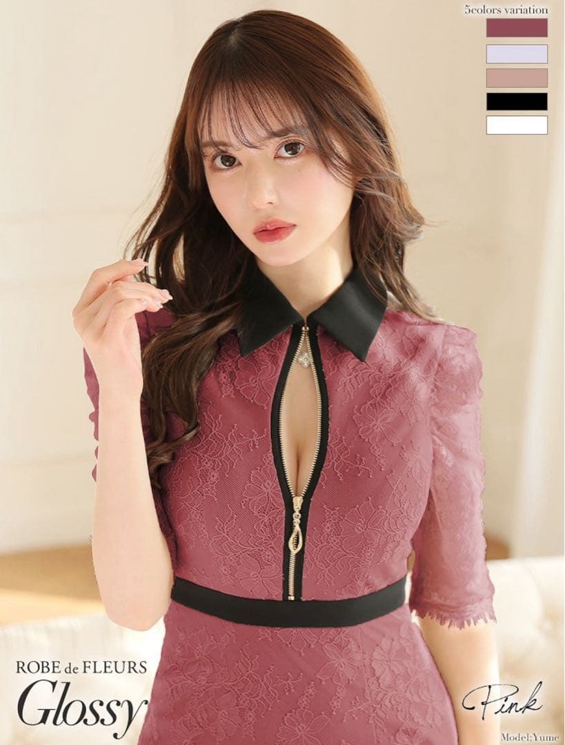 Robe de Fleurs ミニドレス(GL2547)