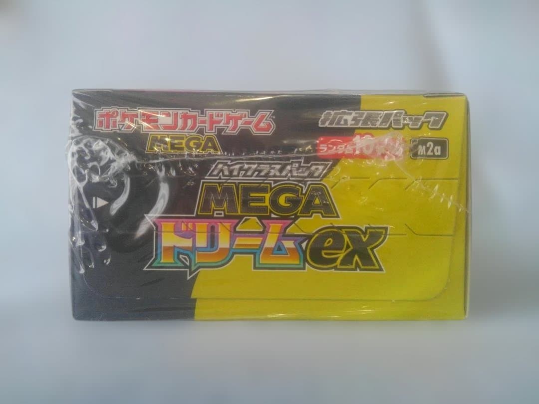 ポケモンカードゲーム MEGA ドリームex シュリンク未開封 1BOX