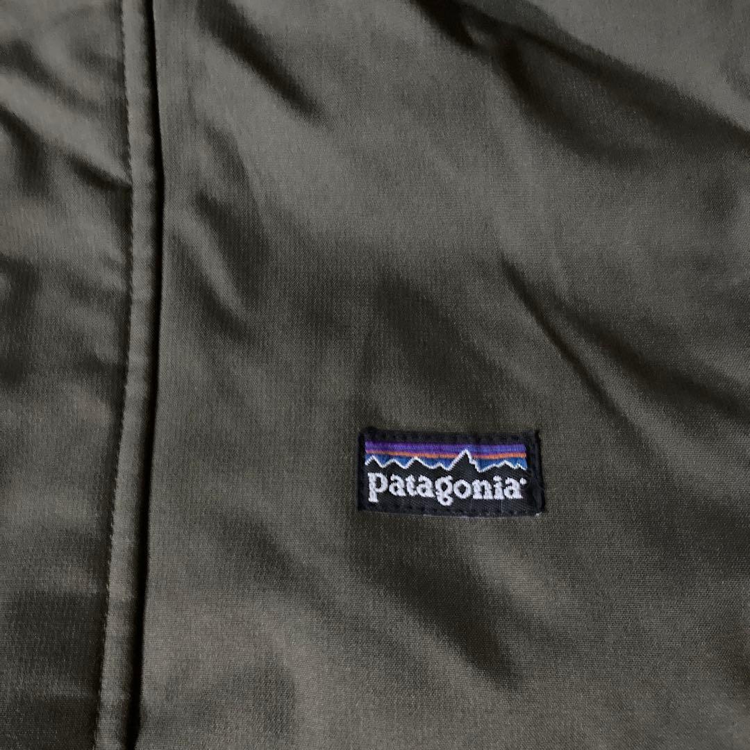 patagonia 子ども用スキーウェアオリーブグリーンM（10）130