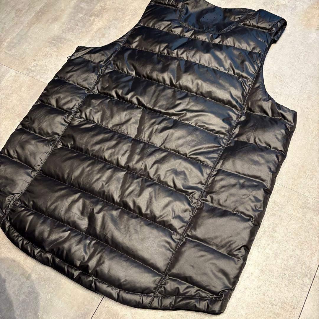 【PUMA STAMPD】 ナイロン ダウンベストL ブラック