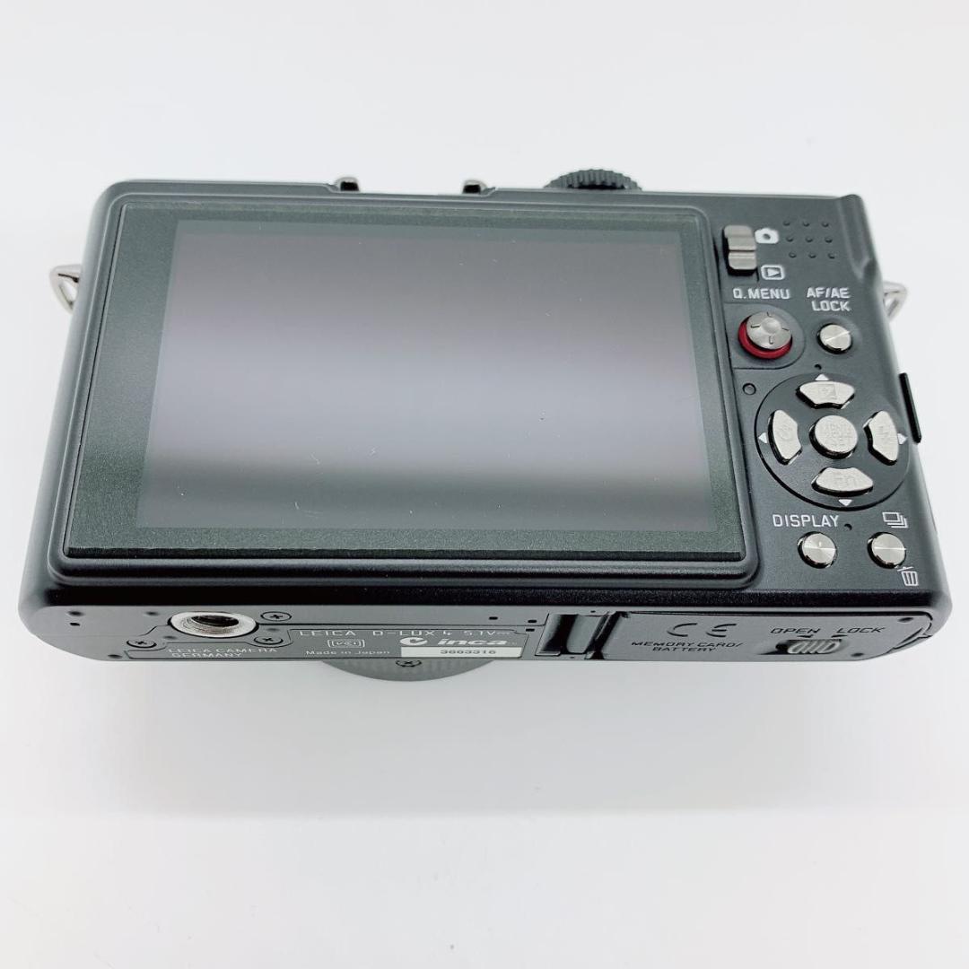 LEICA D-LUX4 デジカメ ライカ ブラック M304 動作品