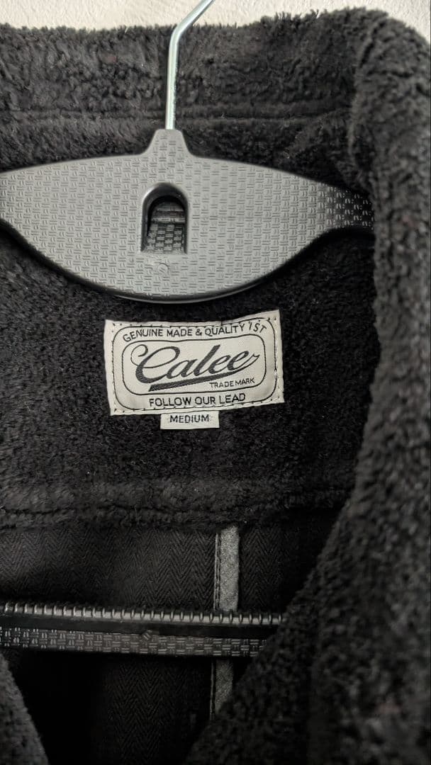 Calee コットンファージャケット ボアジャケット M
