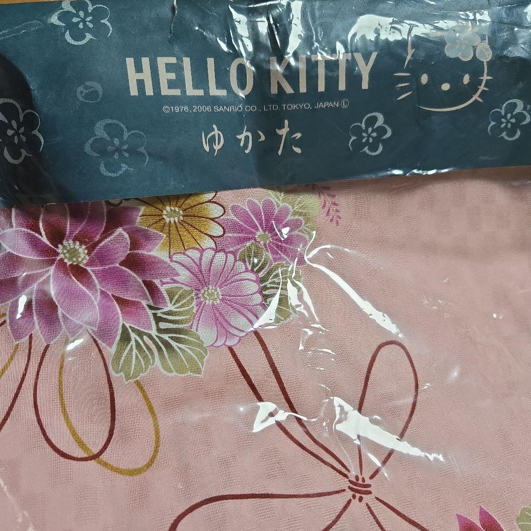 専用　新品　サンリオ　浴衣　ハローキティ　ピンク　フリーサイズ　花柄