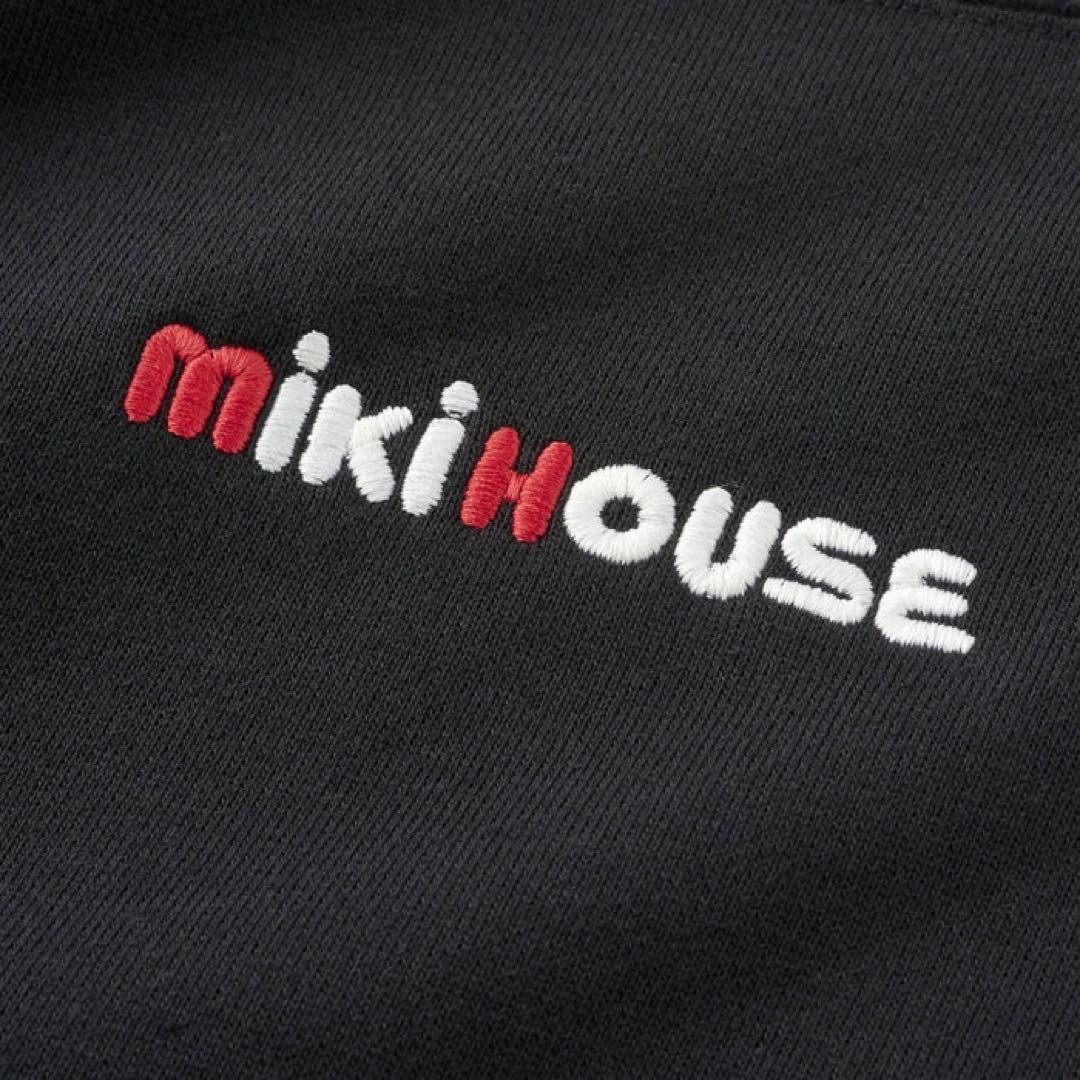 専用［新品］mikiHOUSE ブラック トレーナーSサイズ ジュニア 大人