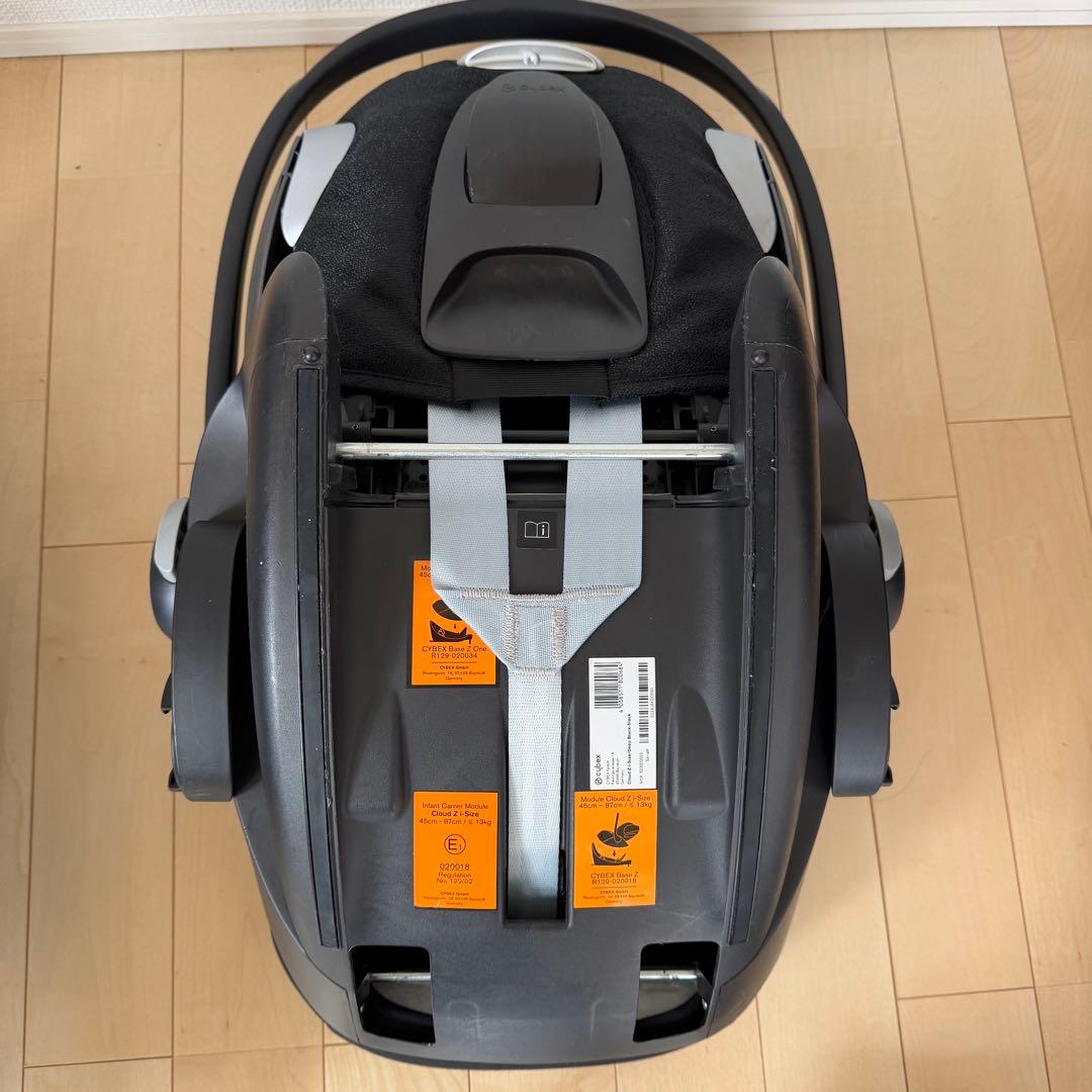 cybex クラウドZi-Size＋ベースZ＋カーシートアダプター 黒