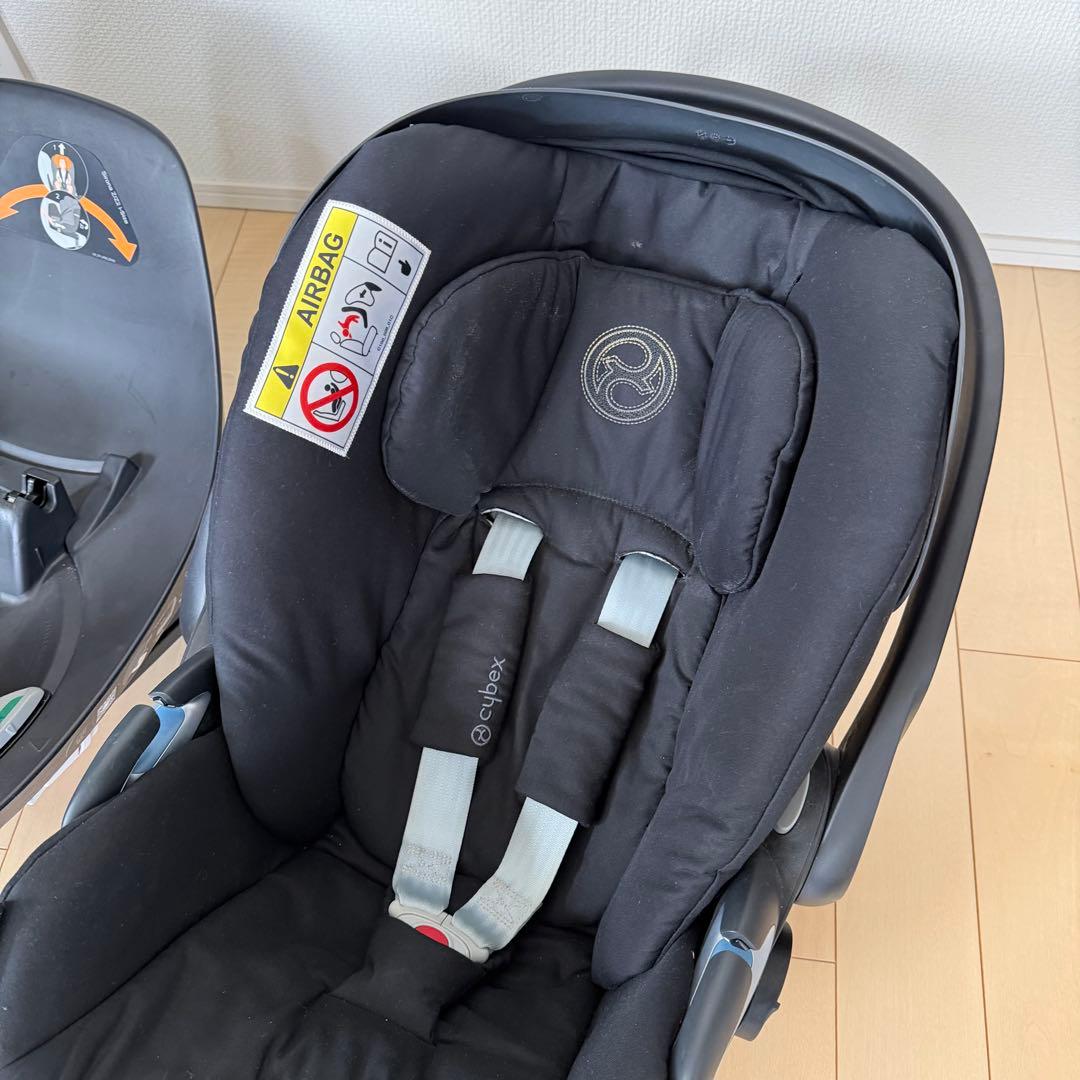 cybex クラウドZi-Size＋ベースZ＋カーシートアダプター 黒