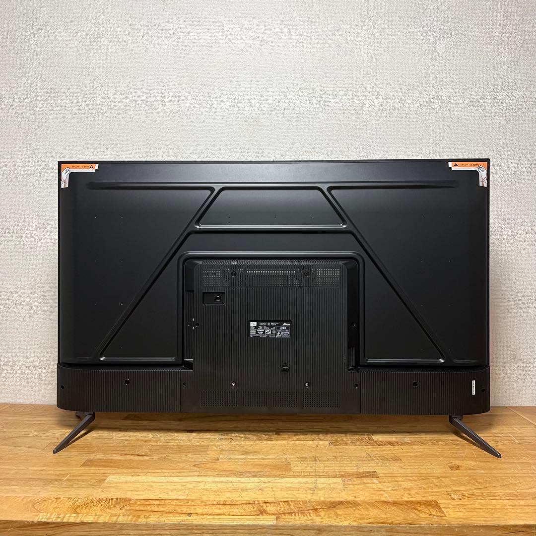 TCL 55V型 4K液晶テレビ 55C645 量子ドット ネット動画アプリ搭載