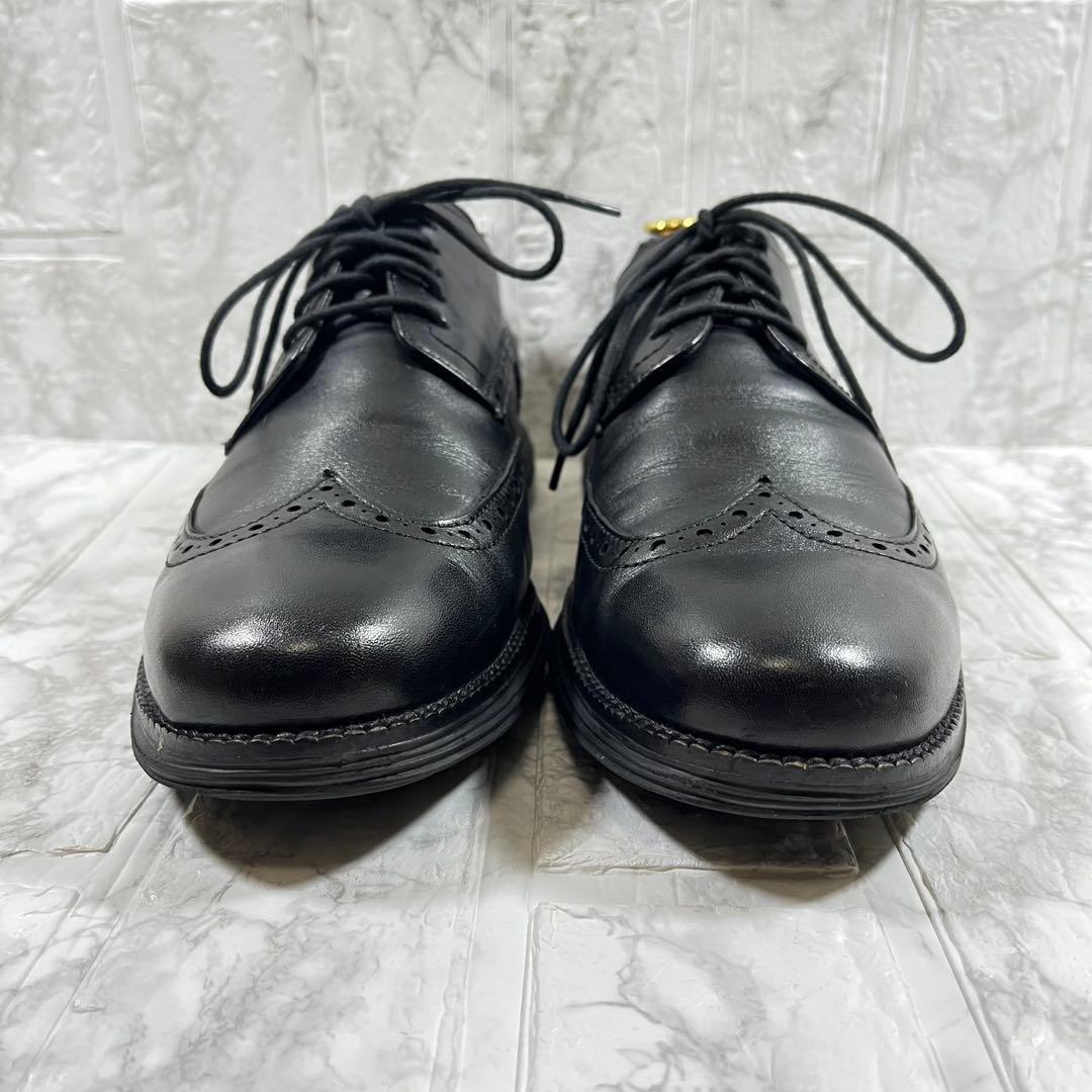 【美品】COLE HAAN オリジナルグランド　ウイングチップ　ブラック　28㎝