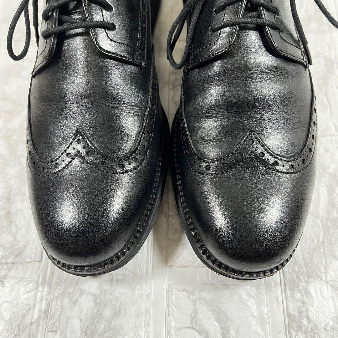 【美品】COLE HAAN オリジナルグランド　ウイングチップ　ブラック　28㎝