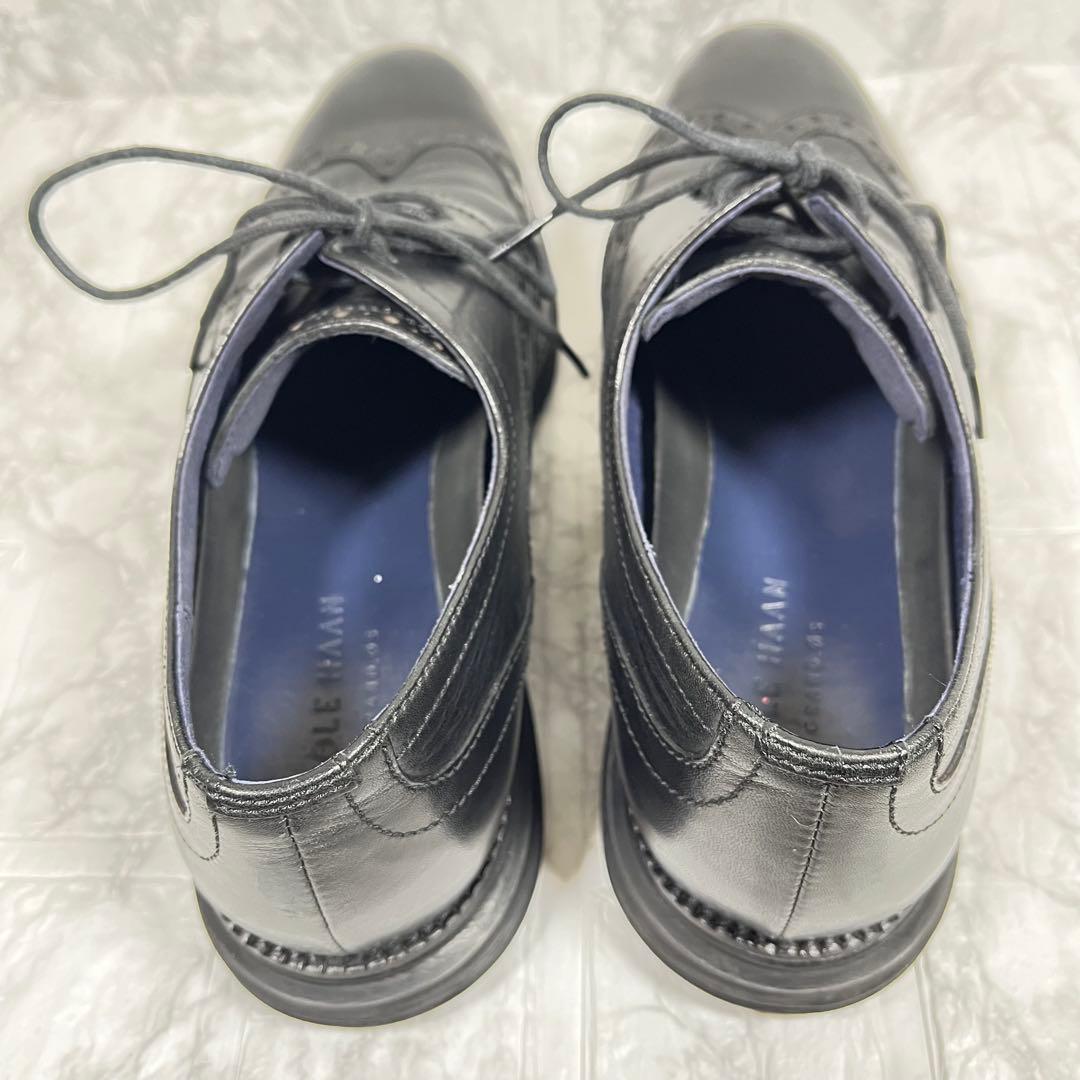 【美品】COLE HAAN オリジナルグランド　ウイングチップ　ブラック　28㎝