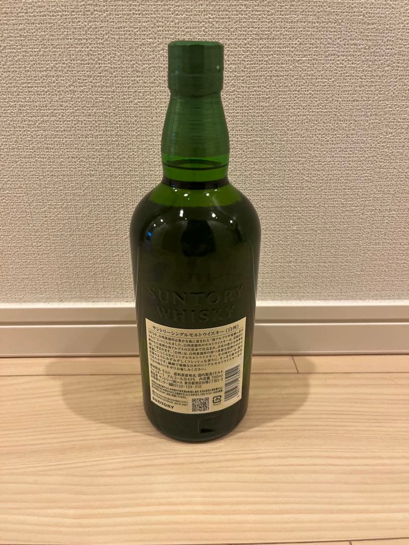 白州 THE HAKUSHU シングルモルトウイスキー　700ml はくしゅう