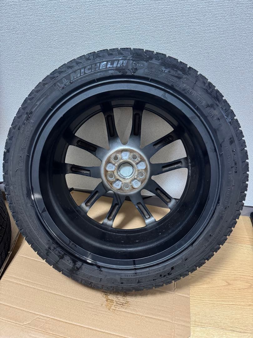 zn6 後期GTグレード純正ホイール+215/45R17スタッドレスタイヤ　4本