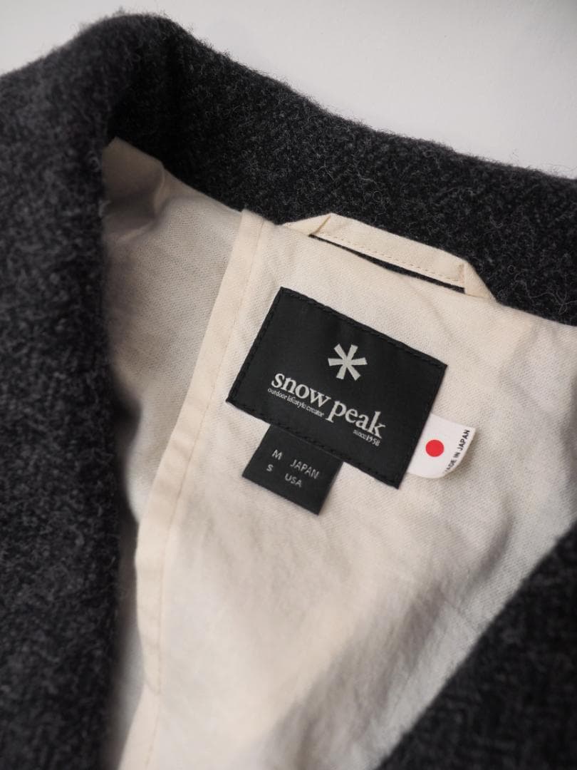  peak ダークグレー テーラードジャケット M 美品