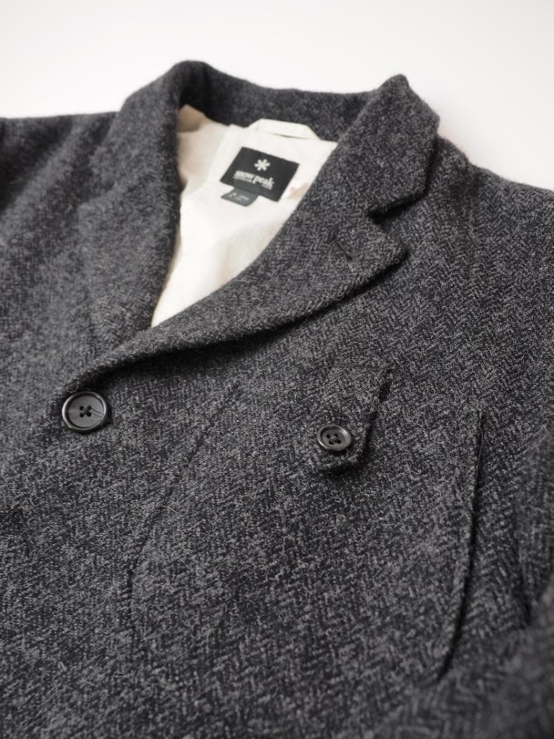  peak ダークグレー テーラードジャケット M 美品