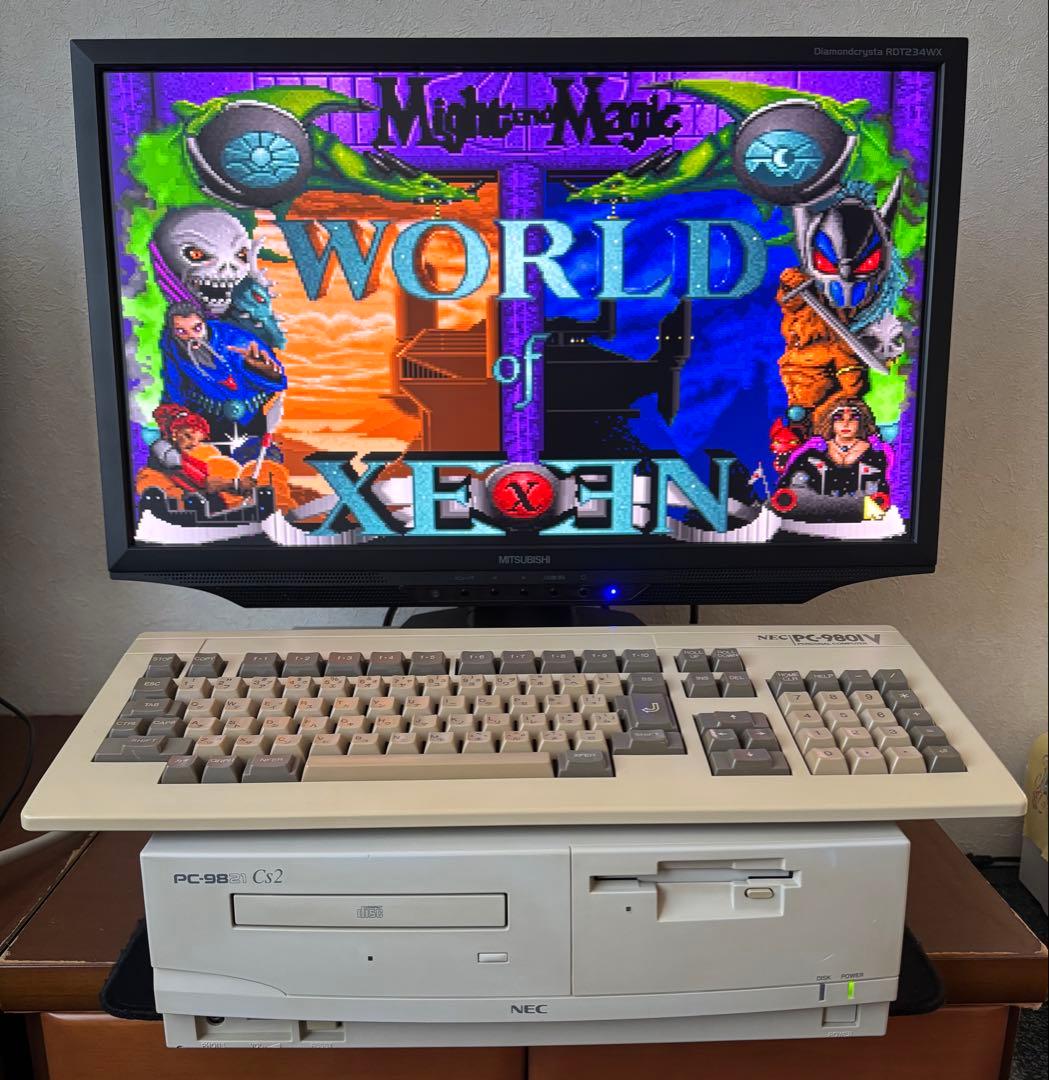 PC-9821Cs2 本体 動作品 CF256MB