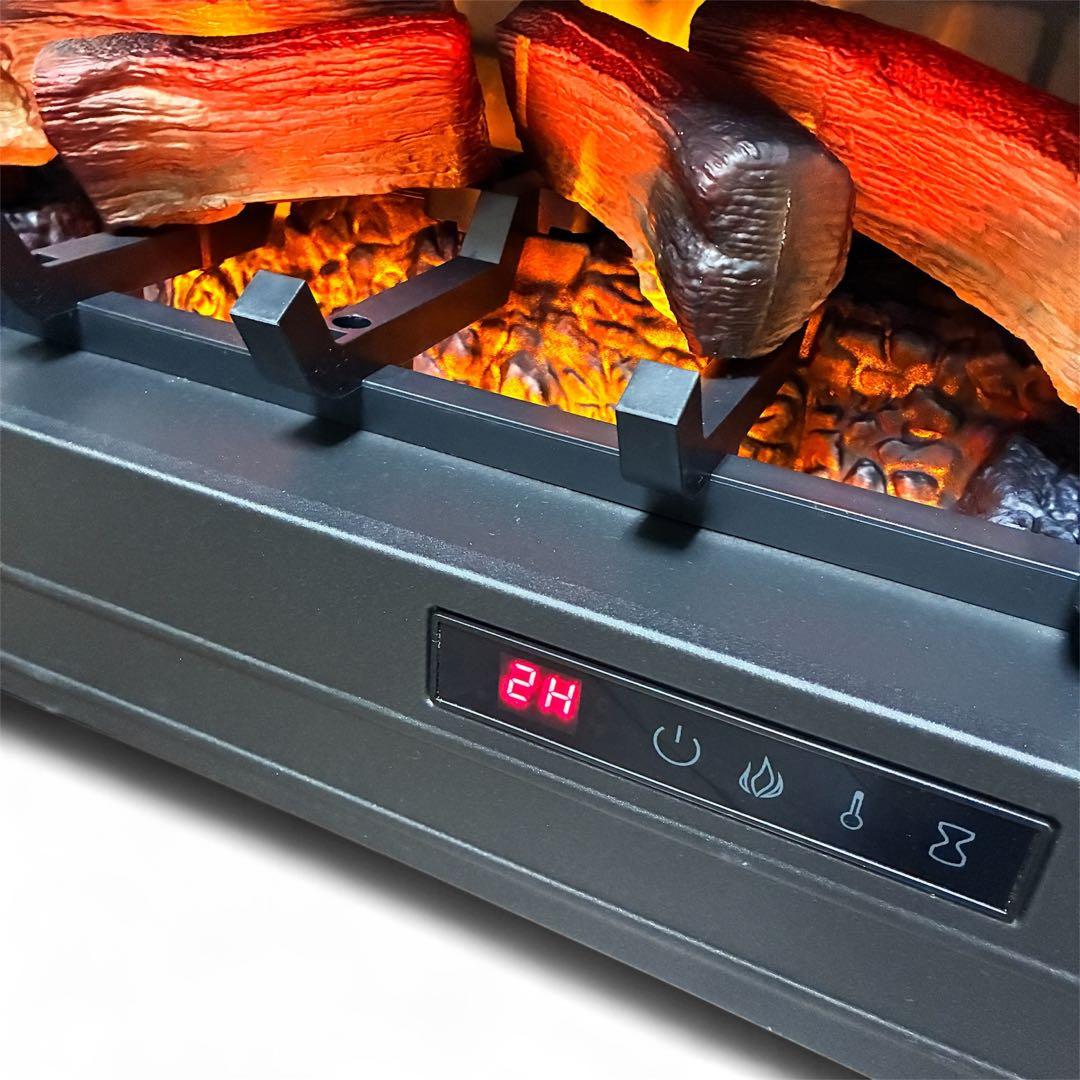 美品★QVCジャパン　暖炉型ファンヒーター　お洒落　暖炉