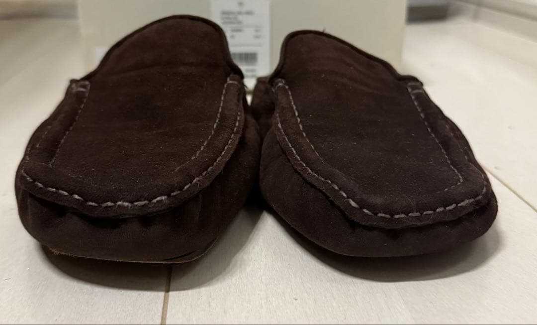 AURALLE Suede Moccasin Slipper サイズ25
